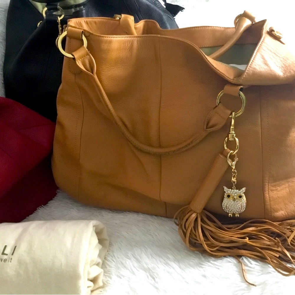 Gili Genuine Leather Oversized Handbags